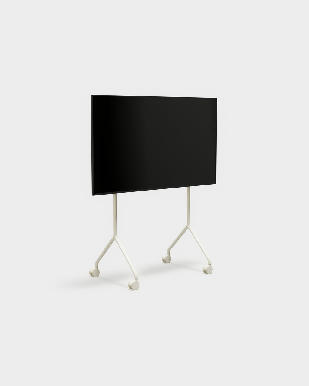 Pedestal Moon Light TV Stands 007 Pearl