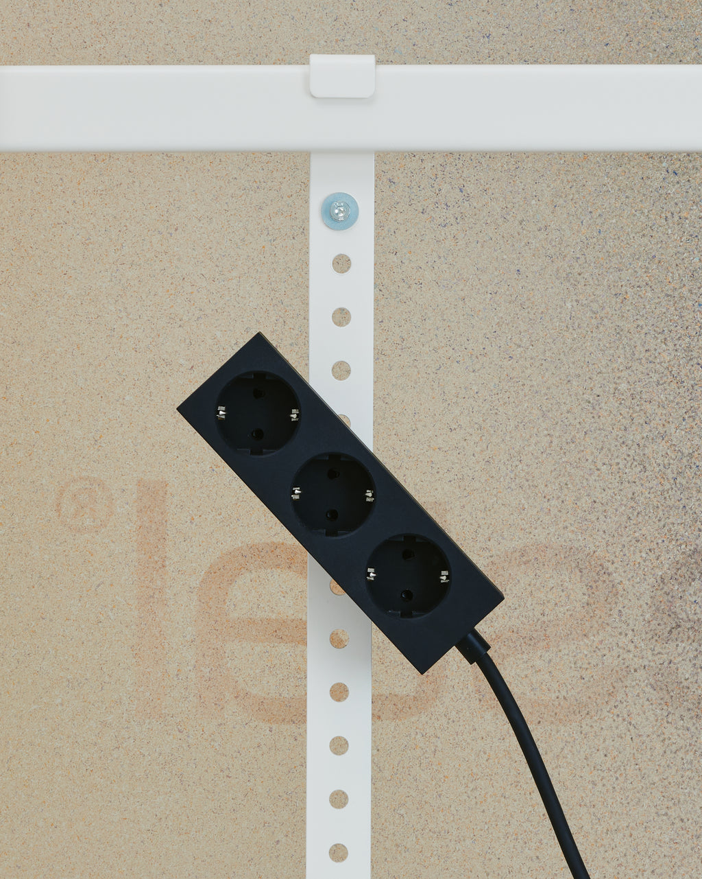 Pedestal Power Bar 5 meters Power Bar 001 Charcoal
