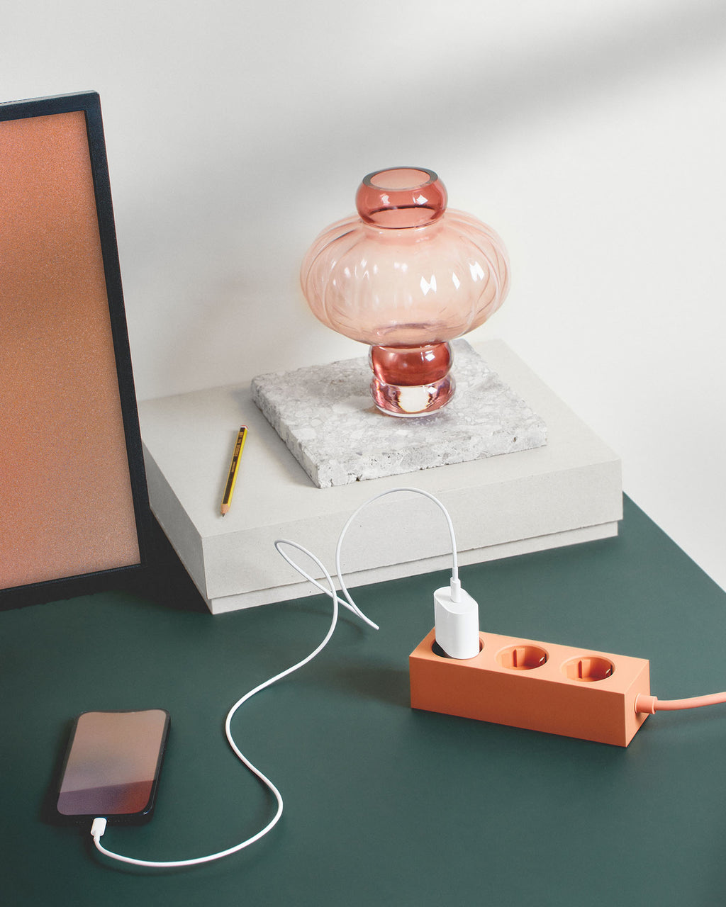 Pedestal Power Bar 5 meters Power Bar 005 Dusty Rose