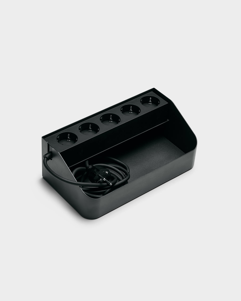 Pedestal Power Beam Tray Power Accessories 001 Charcoal