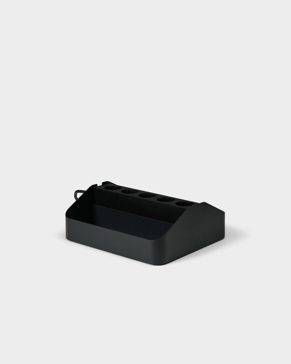 Pedestal Power Beam Tray Double Power Accessories 001 Charcoal