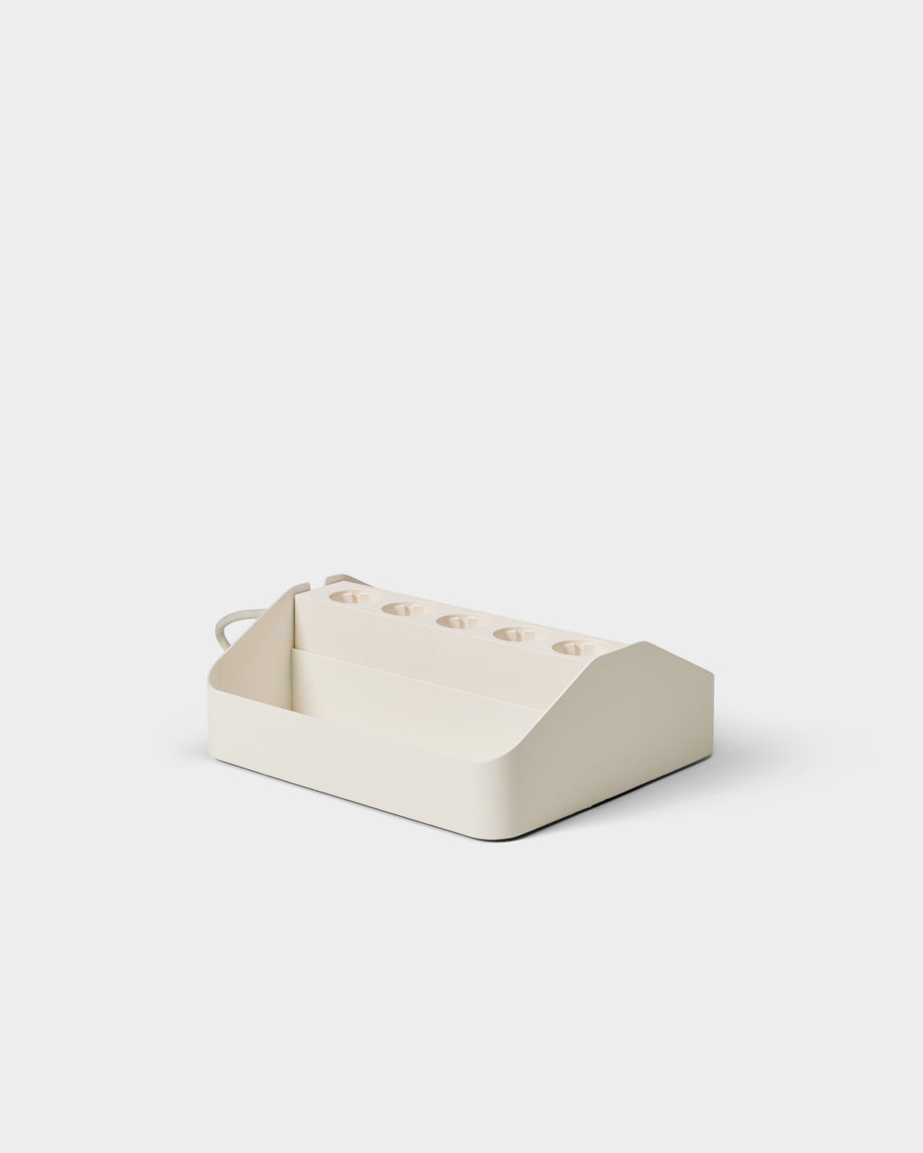 Pedestal Power Beam Tray Double Power Accessories 007 Pearl
