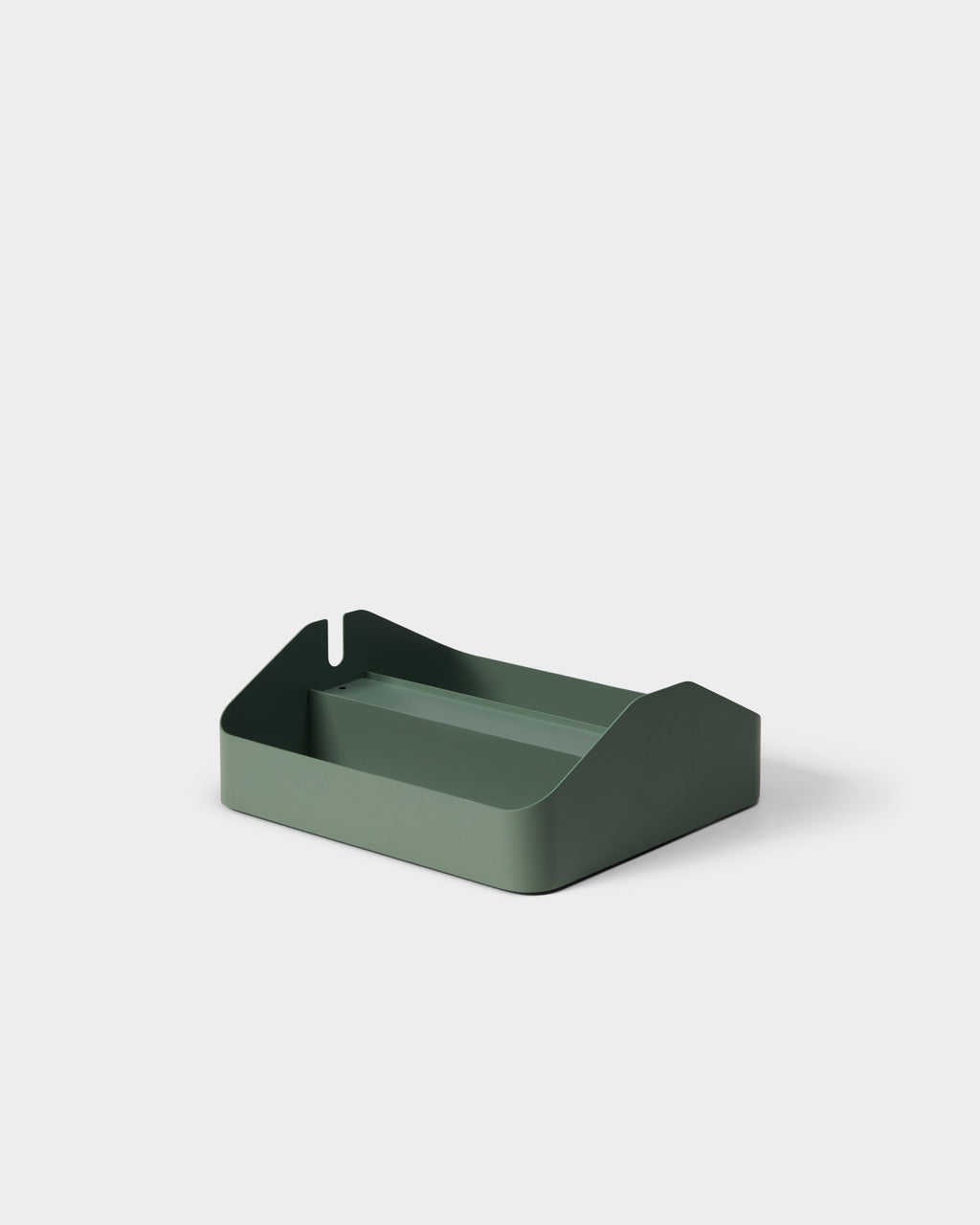 Pedestal Power Beam Tray Double Power Accessories 019 Mossy Green