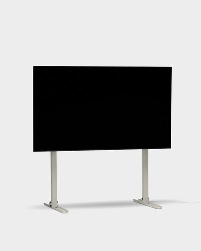 Pedestal Straight Tall Stand TV Stands 003 Mushroom